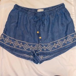Juniors  cotton denim shorts